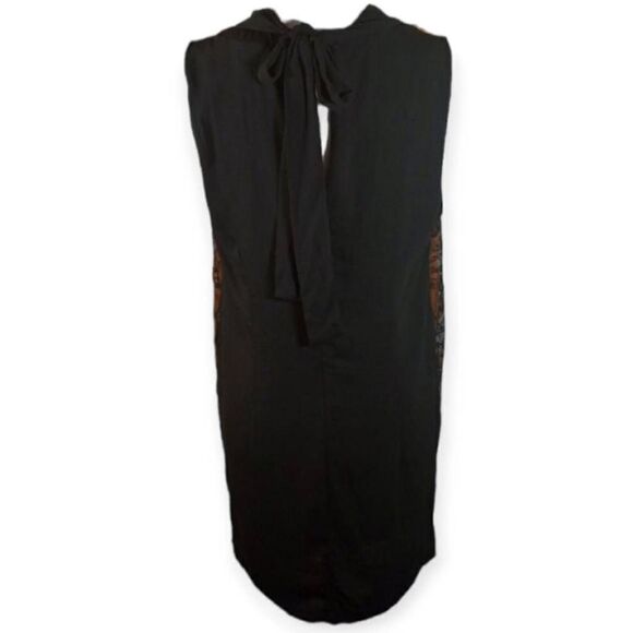 FOREVER 21 BLACK & CAMEL DRESS SZ.M EUC. - Picture 4 of 6